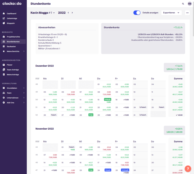Clockodo | bexio Marketplace
