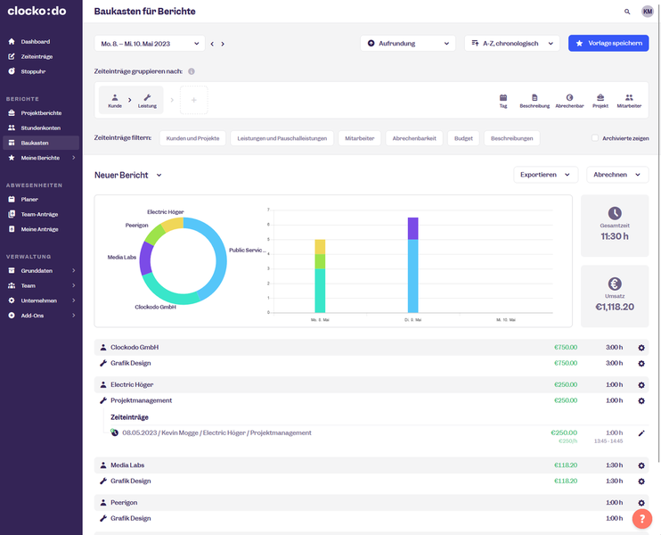 Clockodo | bexio Marketplace