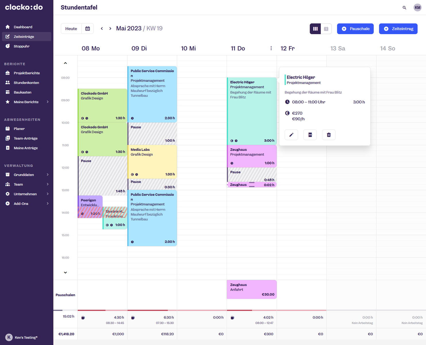 Clockodo | bexio Marketplace
