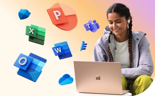 With Microsoft 365 for Education, everyone can work or study their way.