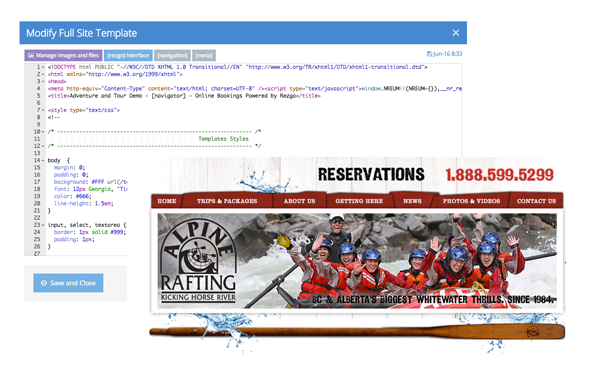 Your business, your brand, your website
