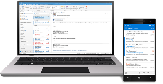 Work smarter, anywhere, with hosted email for business.