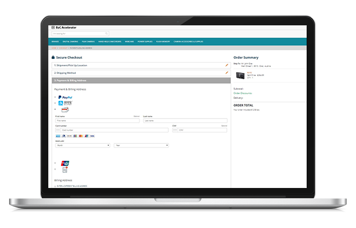 Wirecard Extension for SAP Commerce: Checkout