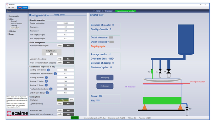 eNodView PC software