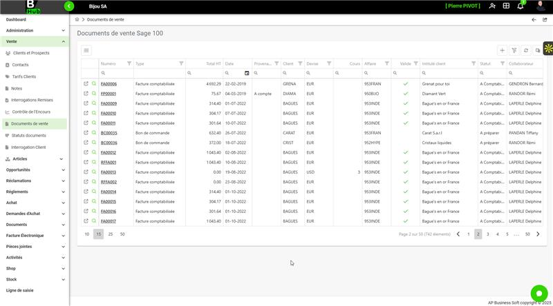 Gestion Commerciale en Full Web