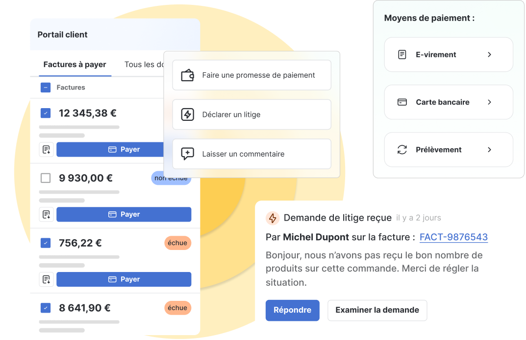 Faites-vous payer dès la première relance !