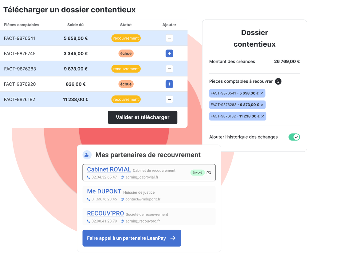 Centralisez le suivi de vos dossiers contentieux