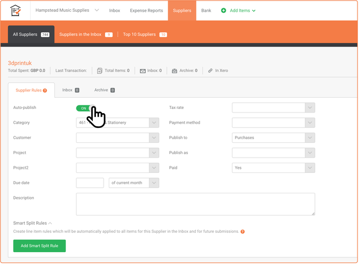 Auto-publish