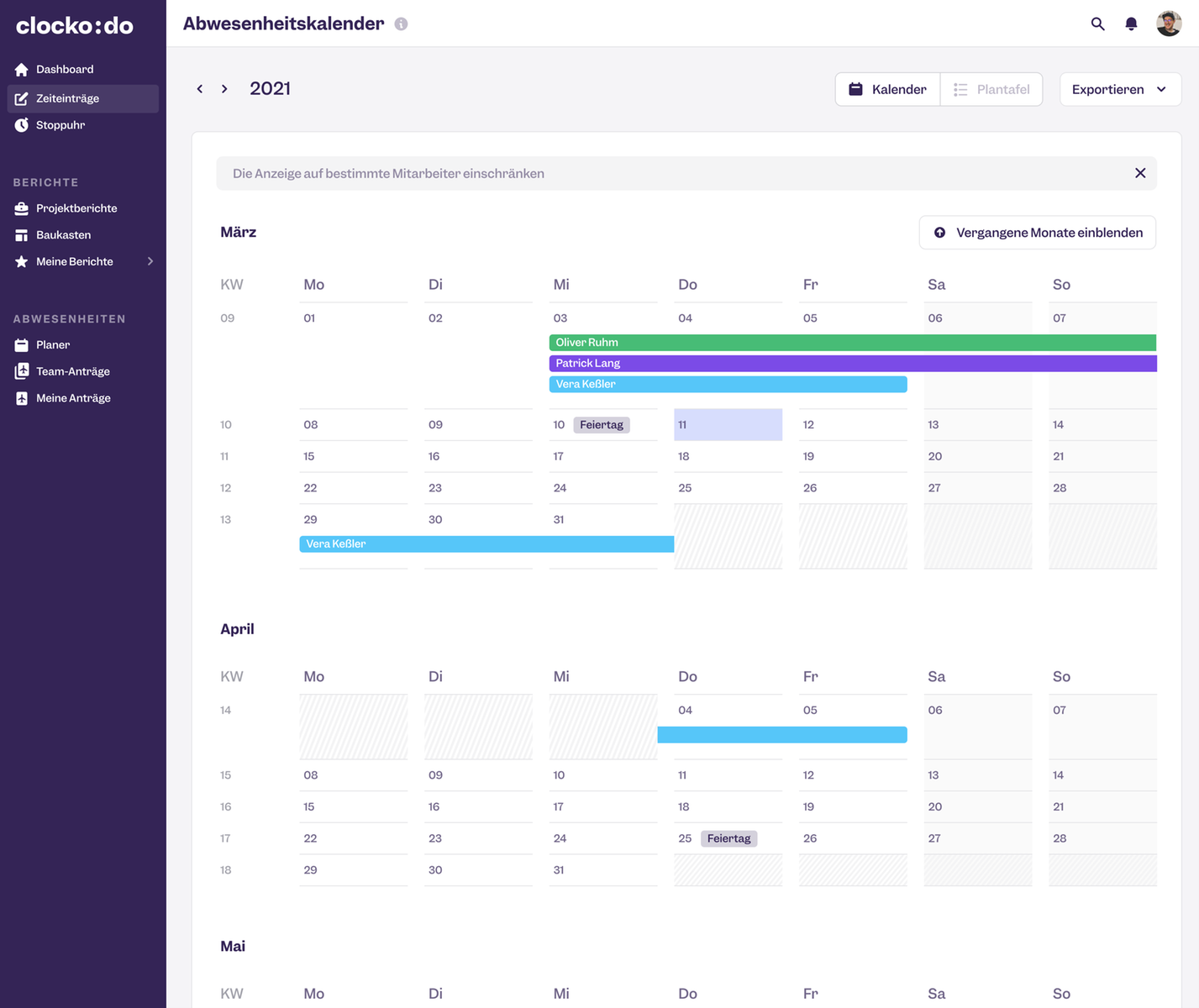 Calendaring