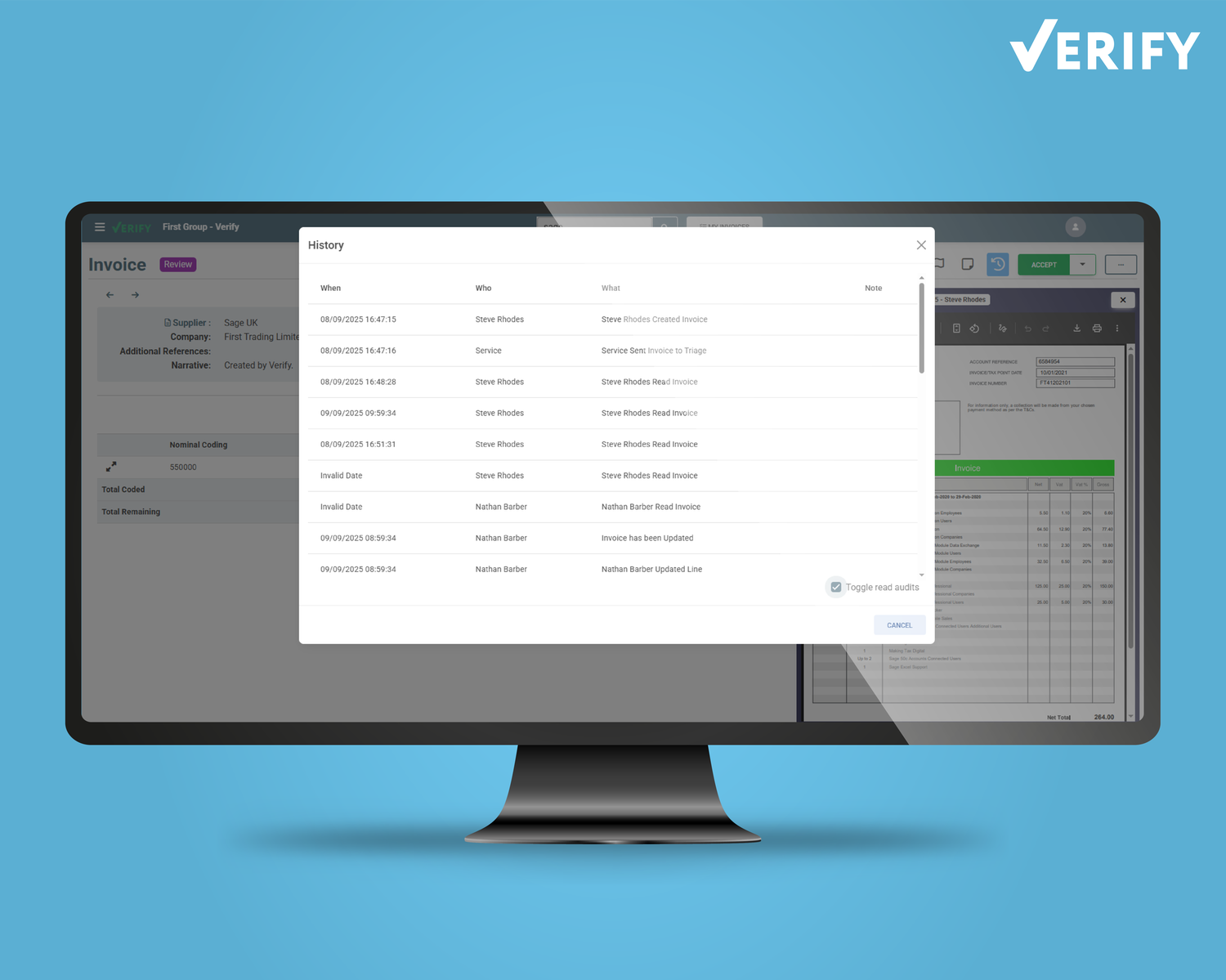 Full Audit Visibility