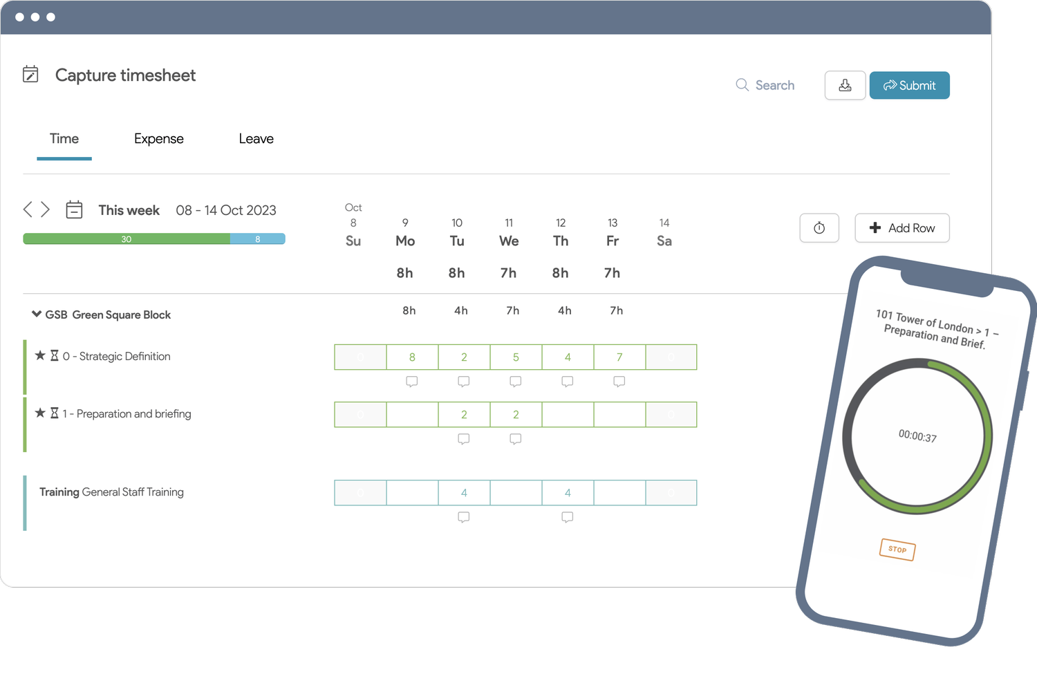 Time and Expense Tracking