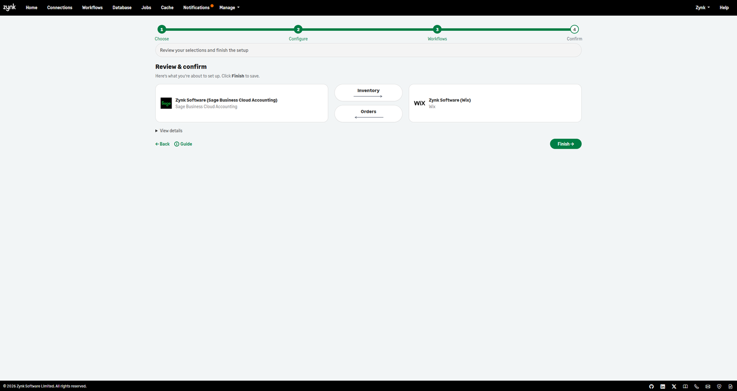 Sync Inventory Levels
