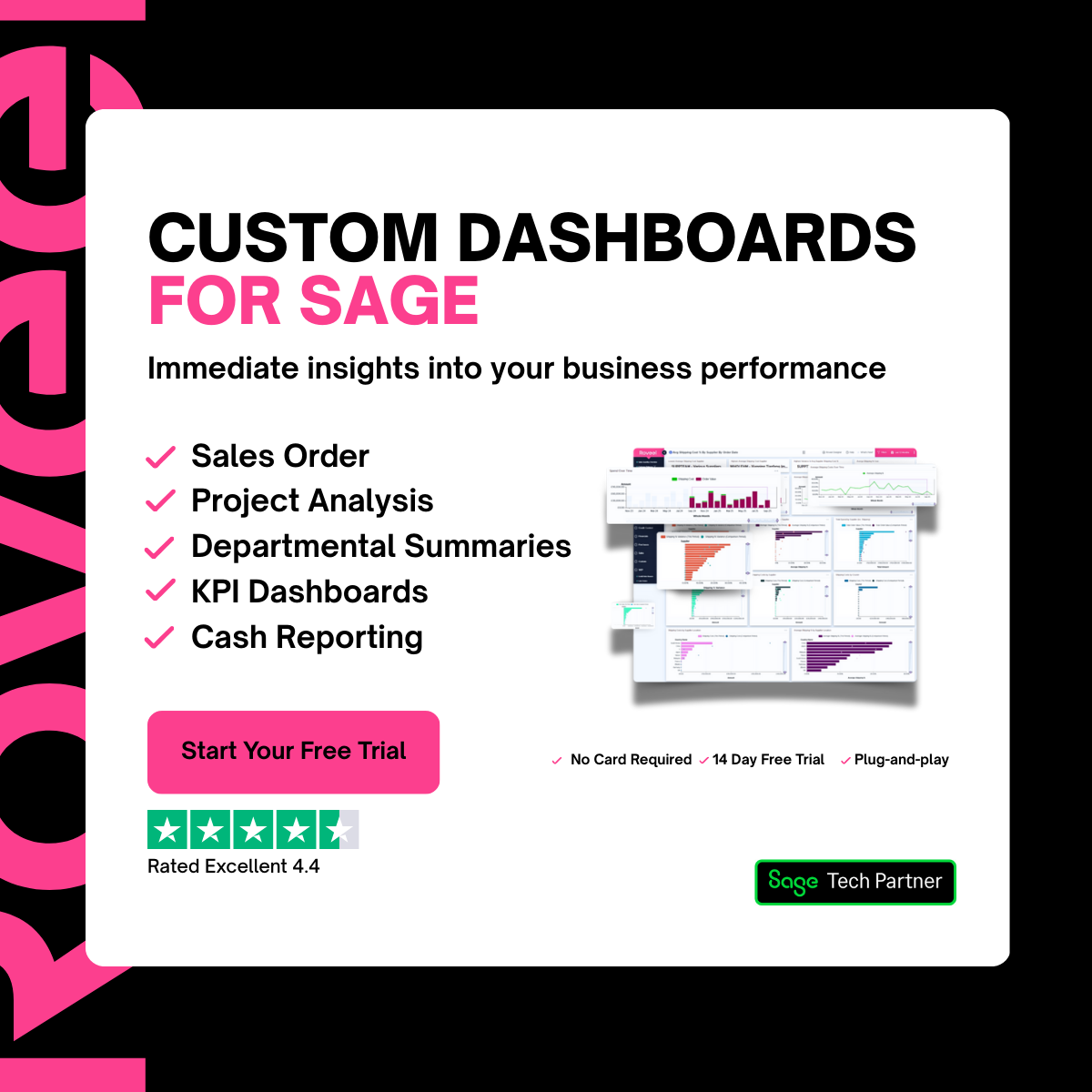 Custom Dashboard Design Service
