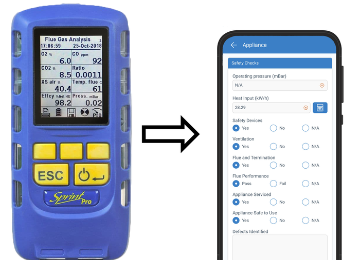 Flue Gas Analyser Integration