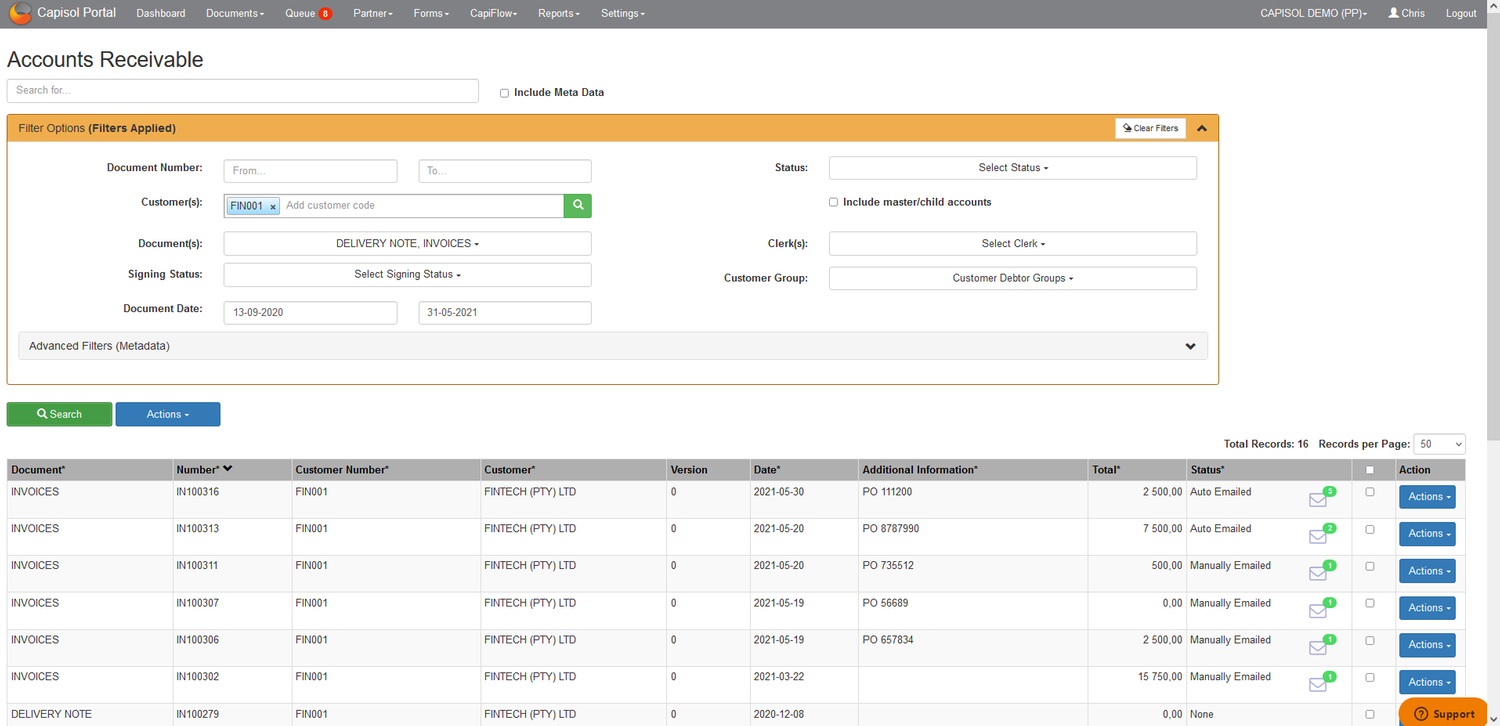 Cloud document management